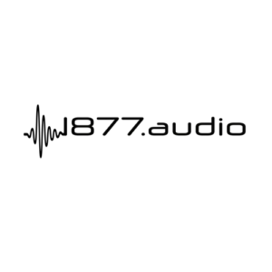 Logo 1877.audio sur fond transparent