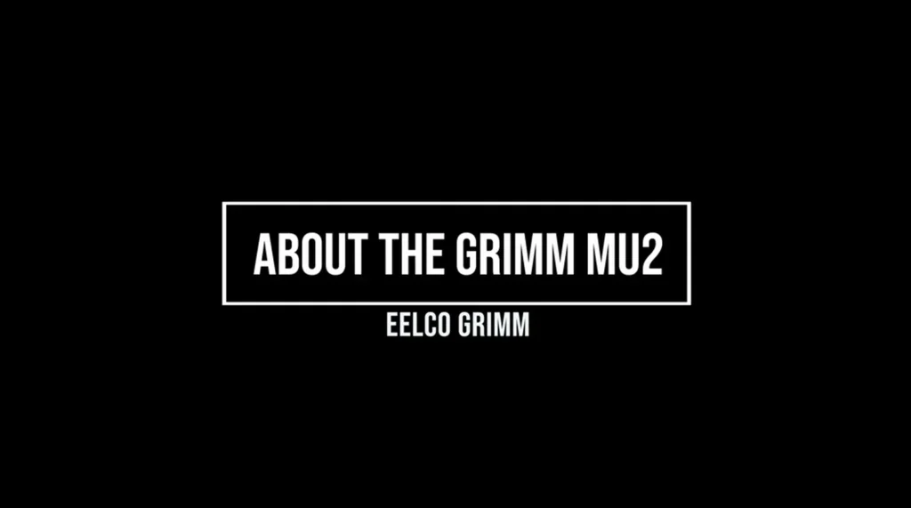 Alpha Audio Propose La Presentation DEelco Grimm Audio Sur Le MU2 2