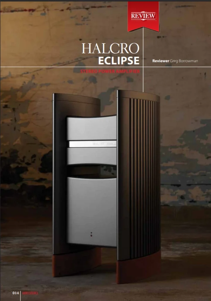 Audio Esoterica Teste Lamplificateur Halcro Eclipse Stereo 1