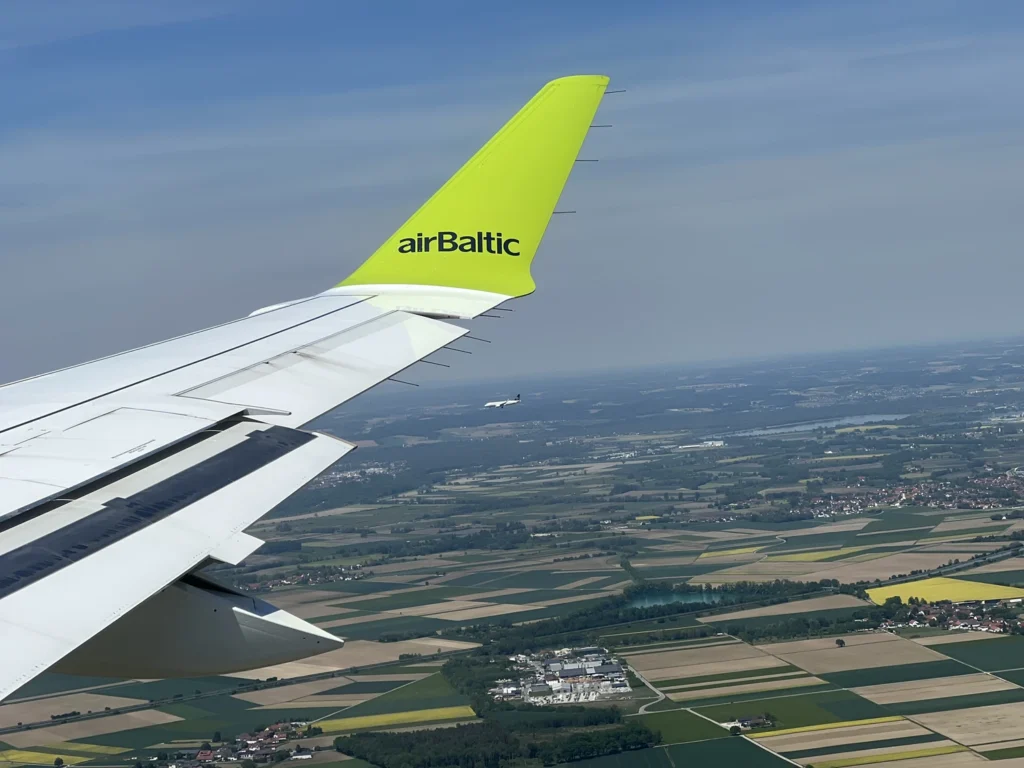 Vol direct entre Lyon et Munich par un vol Lufthensa opéré par Air Baltic