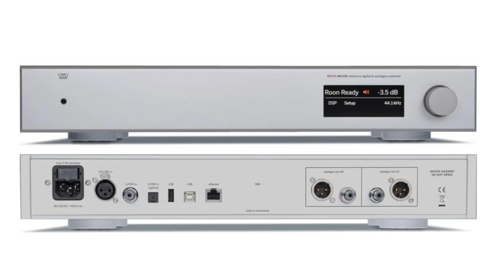 Ecoustics Sur Le DAC Helios De Weiss 01