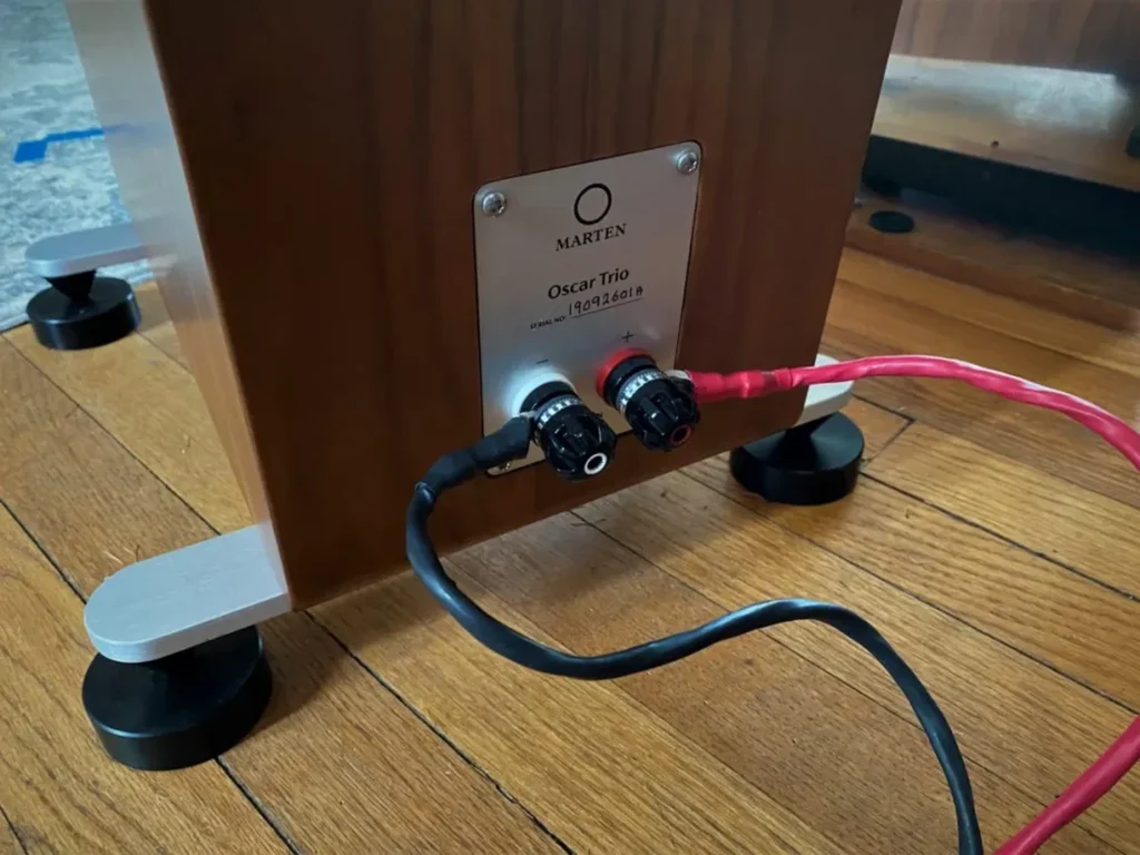 Part-Time Audio sur les enceintes Marten Oscar Trio (7)