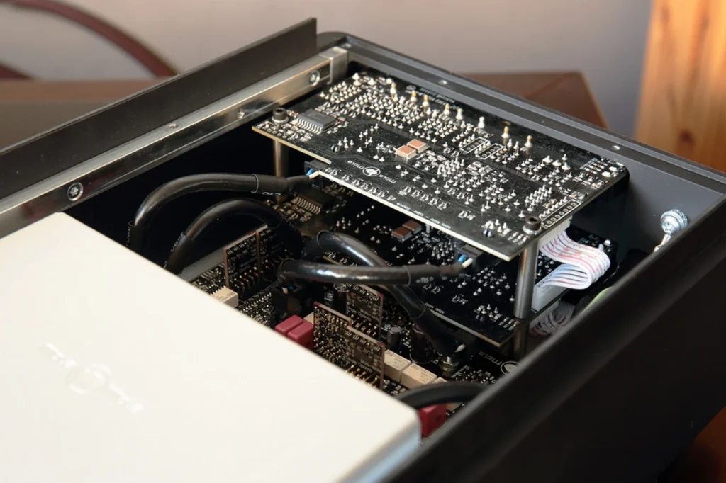 Positive-Feedback sur le phono Mola-Mola Lupe 03