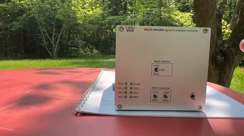 Steve HUFF Sur Le Weiss DAC204 VIDEO 3