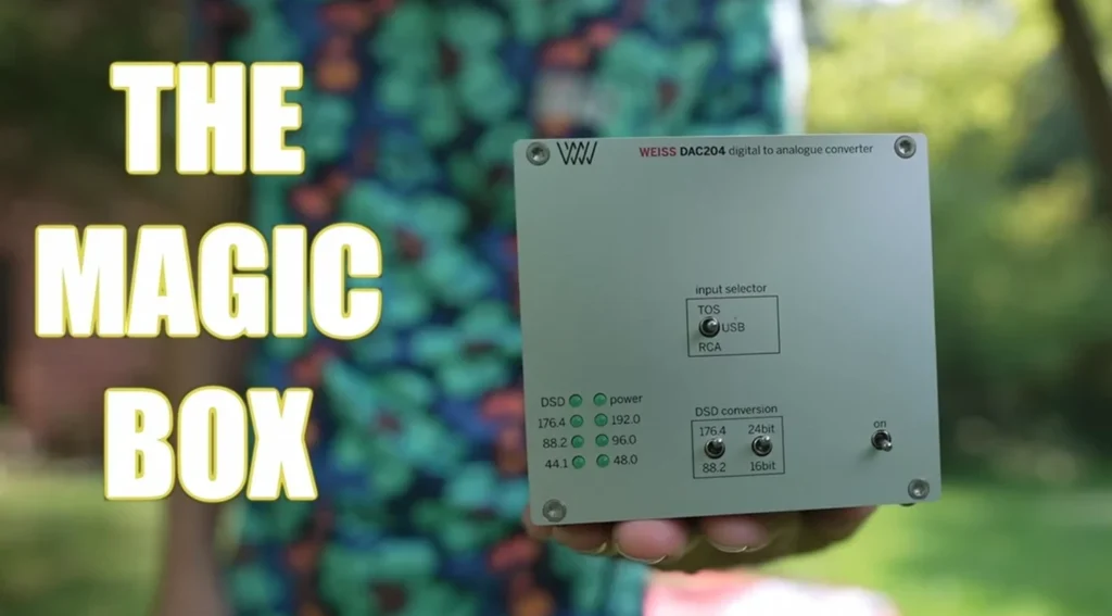 Steve HUFF Sur Le Weiss DAC204 VIDEO 7