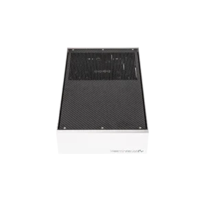 Ampli phono (phonostage en anglais) WestminsterLab Monologue vu de face sur fond transparent