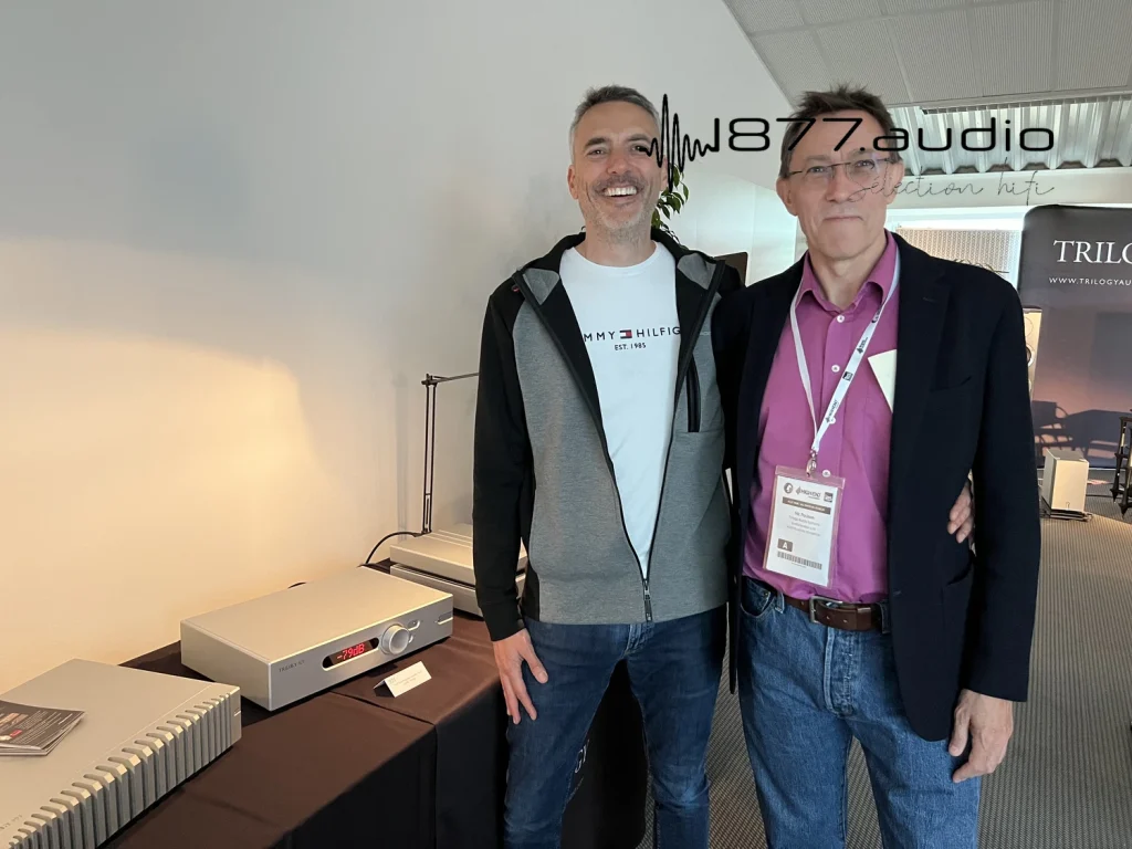 Selfie avec Nic POULSON de Trilogy Audio